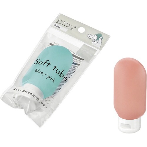 ソフトチューブ60mL ブルー・ピンク