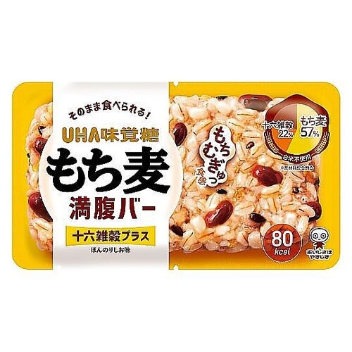 もち麦満腹バー 十六雑穀プラス 1ケース