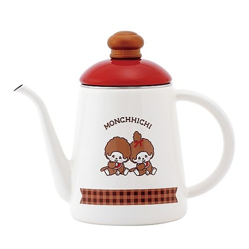 「モンチッチチェック」11cmコーヒーポ
