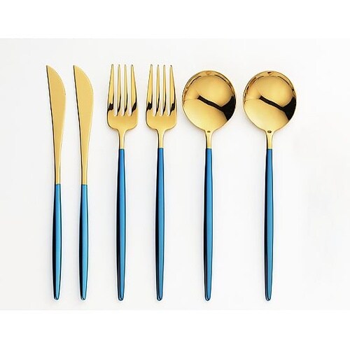 「ポルト」デザートーセット6pc(金めっ
