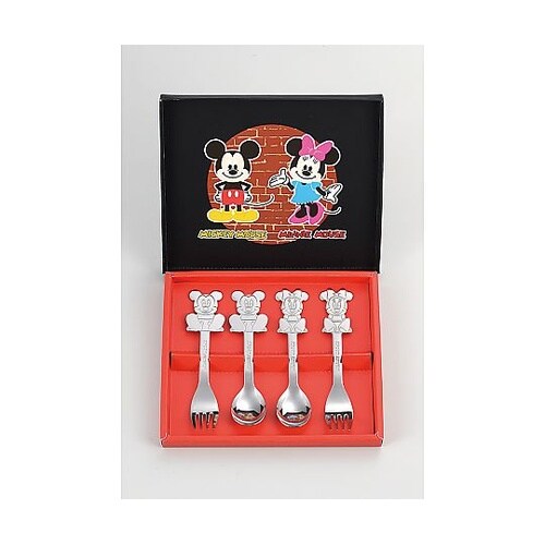 ステンレス・スプーン&フォーク4pc 1