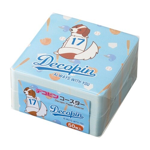 デコピン コースター 1袋(50枚入)