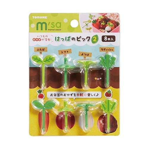 【10セット】 はっぱのピック2 8本入