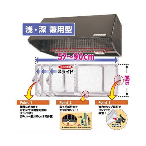 【5セット】 キレイディア レンジフード