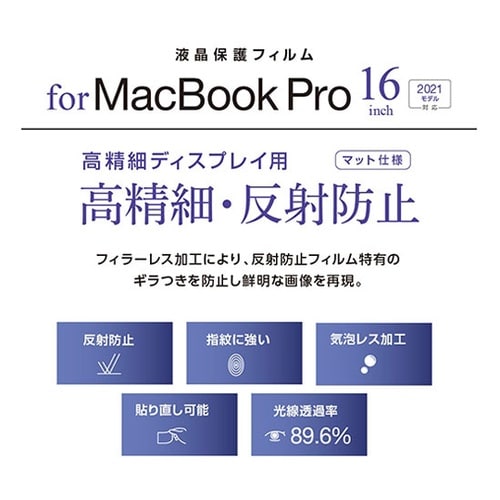 MacBook Pro 16インチ用フィ