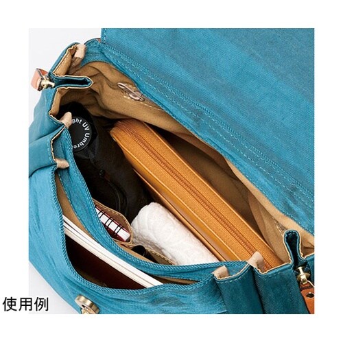牛革付属ナイロンリュック 30×28×7