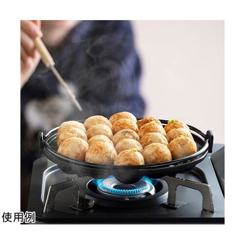 デリッシュ・ライフ 鉄鋳物たこ焼き器19