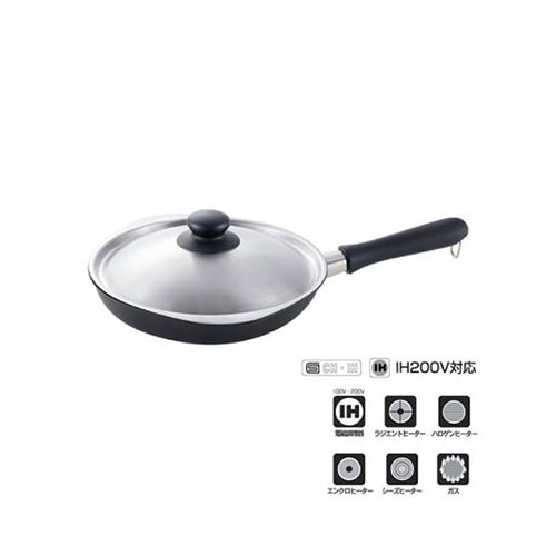 マグマプレートフライパン蓋付18cm M
