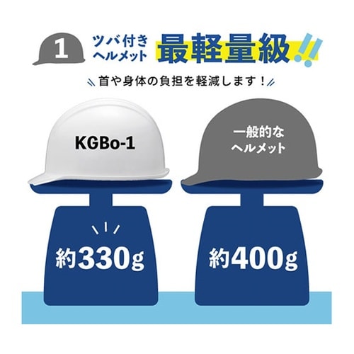 軽量ツバ付きヘルメット KAGAHELM