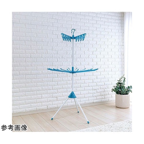 ものほしスタンドコスモス2段 ホワイト&