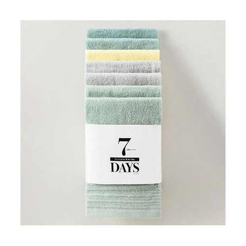 【7枚組×3セット】 7DAYS 1週間