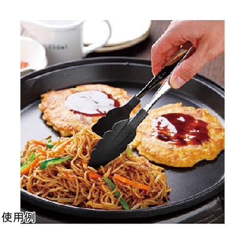 【5本セット】 抗菌耐熱カラートング(小