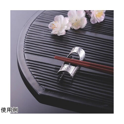 【5個セット】 和柄 箸まくら ニッケル