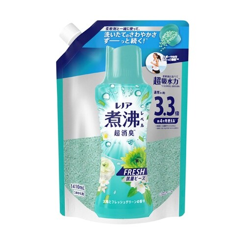 レノア煮沸レベル消臭抗菌ビーズみずみずし