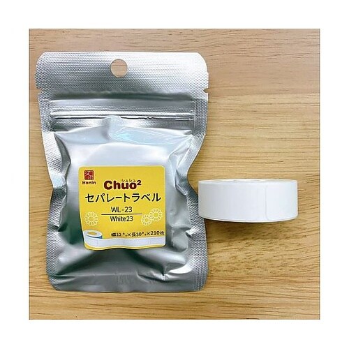 Chou2専用感熱ラベル ホワイト23