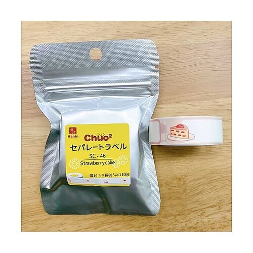 Chou2専用感熱ラベルストロベリーケー