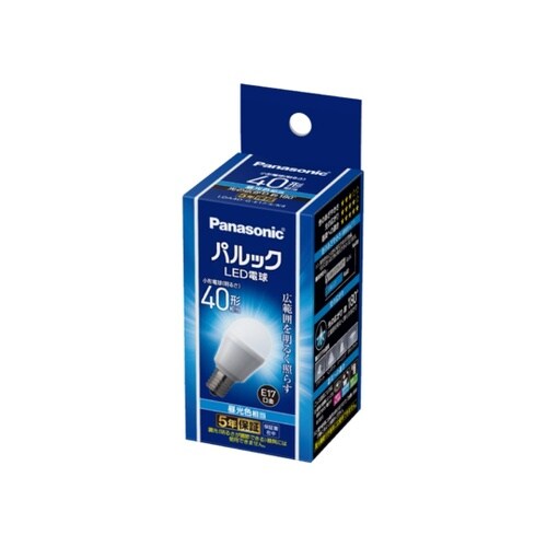 LED電球E17広配光ベーシック40形