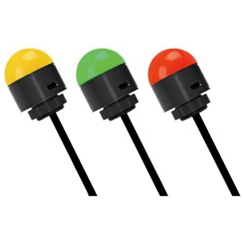 LED三色アラームライト DC24V ブ