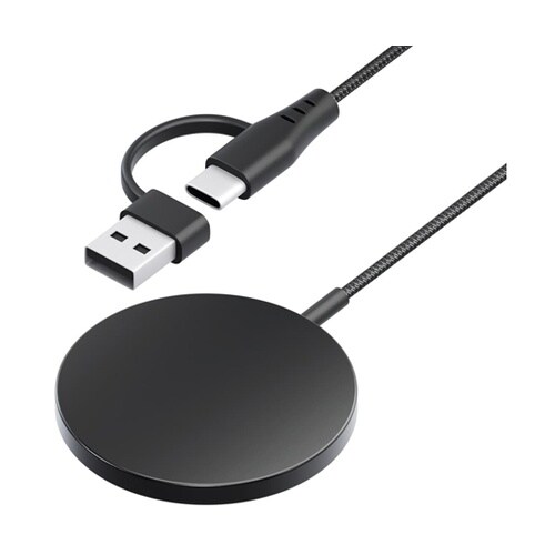 マグネット式 ワイヤレス充電器 USB