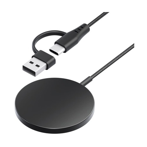 マグネット式 ワイヤレス充電器 USB