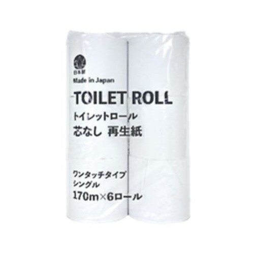 TOILETROLL芯なし再生紙6RS1