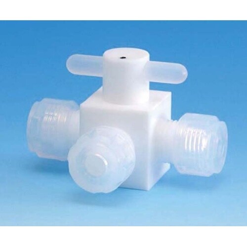 PTFE3方バルブ圧入型 6φ F−20