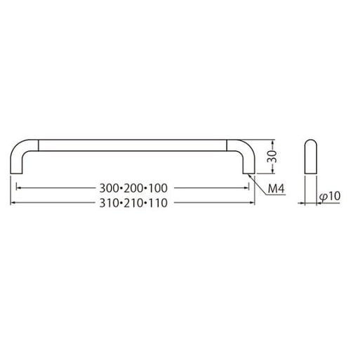 HB−80サンデーハンドル300鏡面純金
