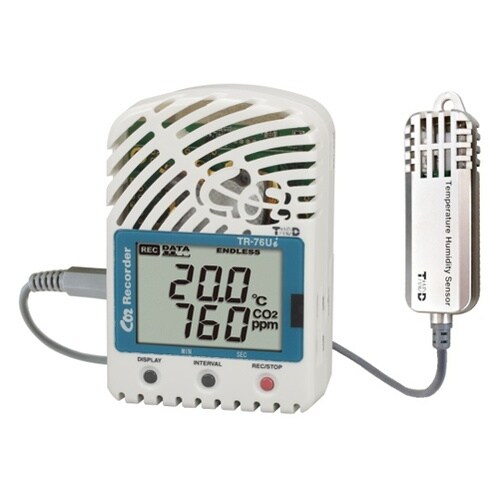 TR−76UI−S CO2温湿度記録計