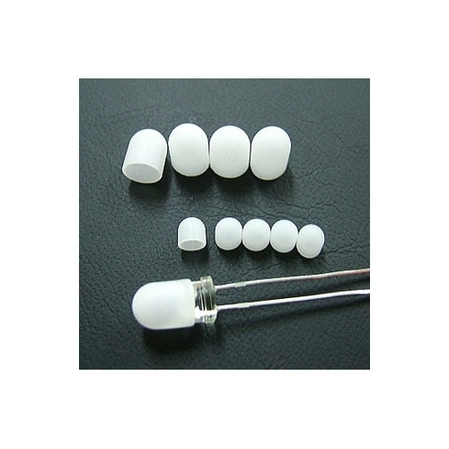 3MM*1 LED拡散キャップ(乳白色)