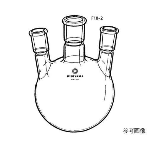 F10−2−14三ッ口フラスコアングル