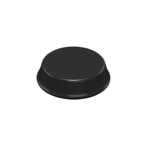 ゴム足 黒 高さ 5mm 粘着剤付き 1