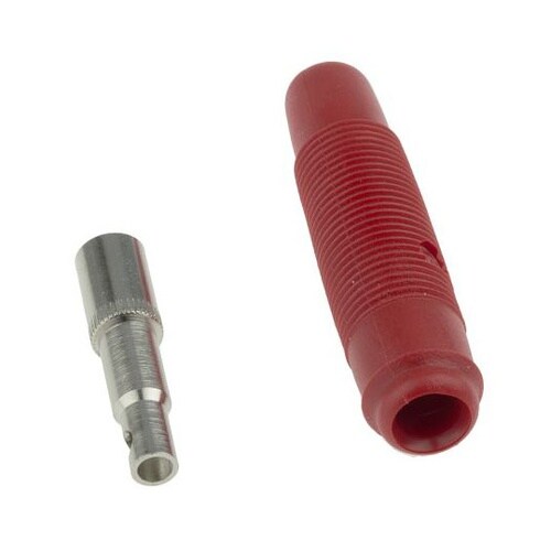 Red in−line socket 4