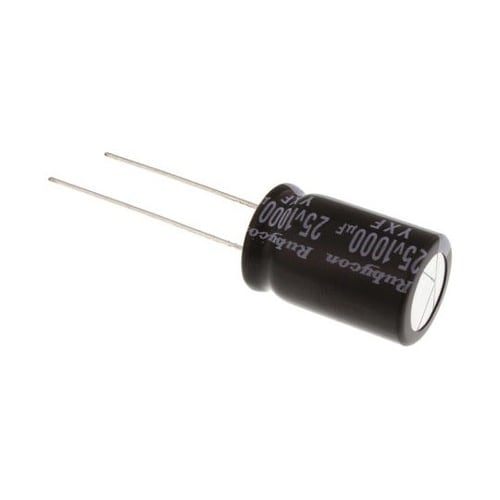 アルミ電解コンデンサ 1000μF 25