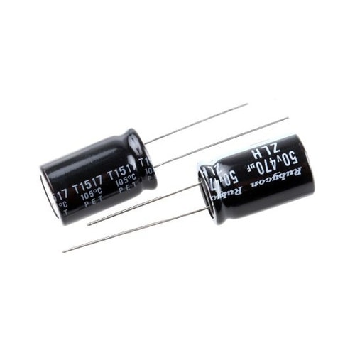 アルミ電解コンデンサ 470μF 50V