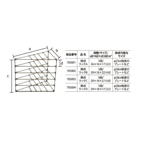 705003 焼成ラックC