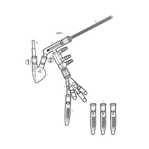 AB25F−1 ショートパス減圧蒸留装置