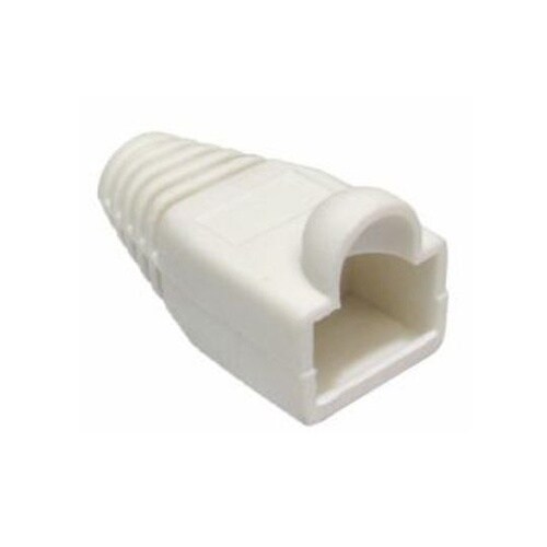 RJコネクタブーツ タイプ:RJ45 白