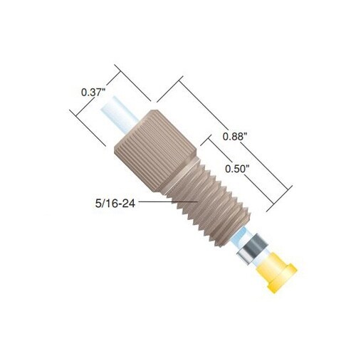 P−131X Nut PEEK