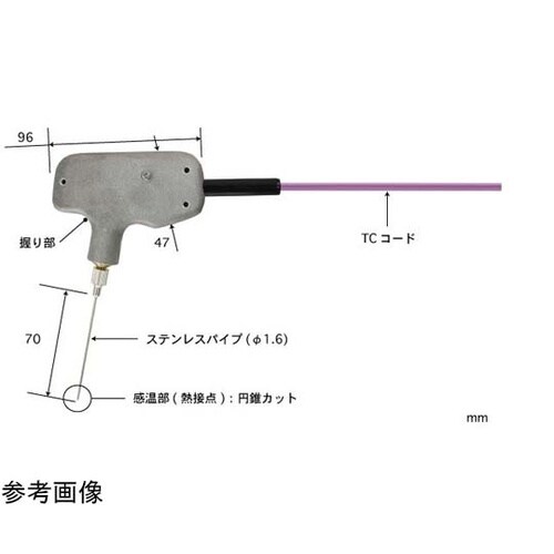 突刺し形温度センサ BT −200ー30