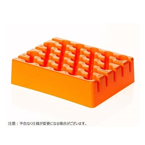 ラック 5mlx25本立 オレンジ 5個