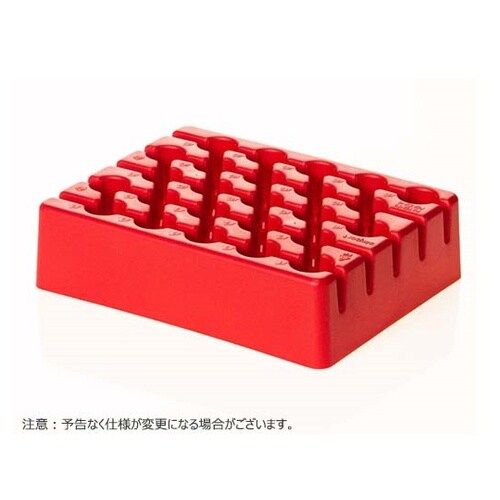 ラック 5mlx25本立 レッド 5個入