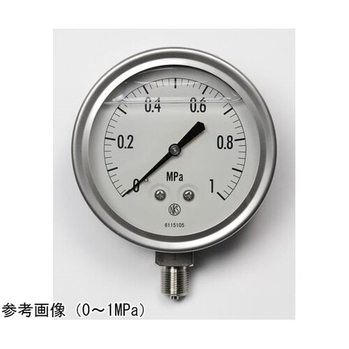 グリセリン入圧力計(100Φ) 1MPa