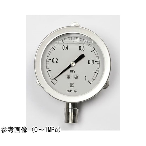 グリセリン入圧力計(75Φ) 10MPa