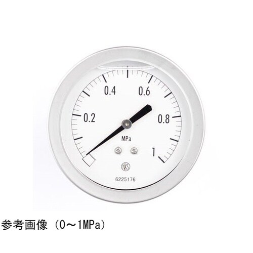 グリセリン入圧力計(75Φ) 1MPa