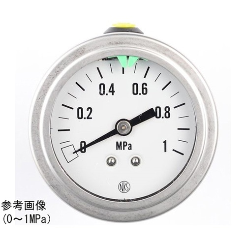 グリセリン入小型圧力計(50Φ) 6MP