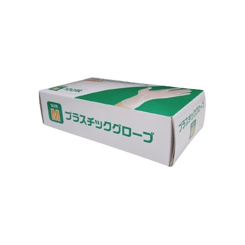 プラスチックグローブ(パウダーフリー)M