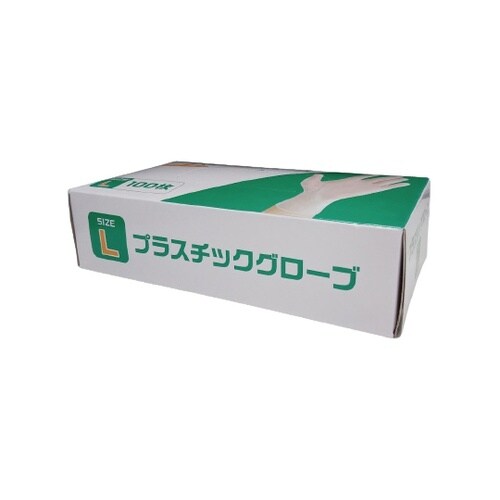 プラスチックグローブ(パウダーフリー)L