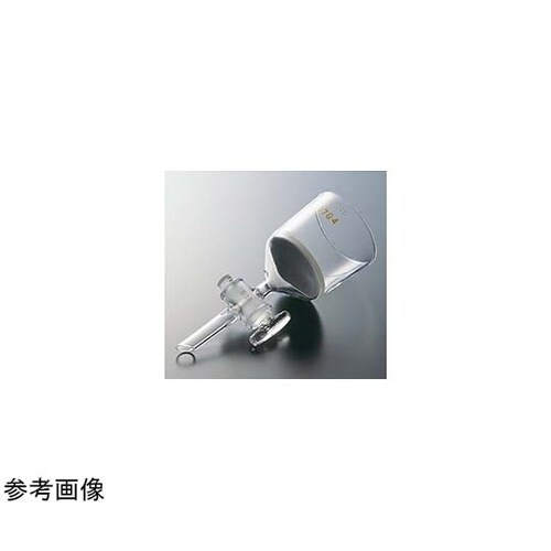 ガラスろ過器(PTFEコック付)(円筒形