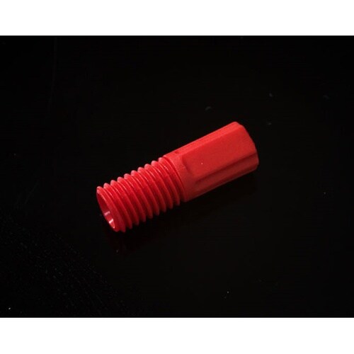 1/8”PP赤色ヘッドナット(1/4−2