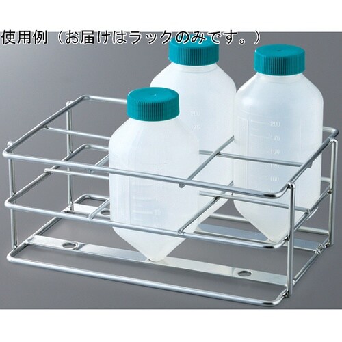 大容量遠沈管用ラック SUS−06L